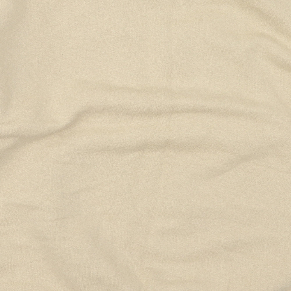 Boohoo Womens Beige   Pullover Sweatshirt Size S  - Official London