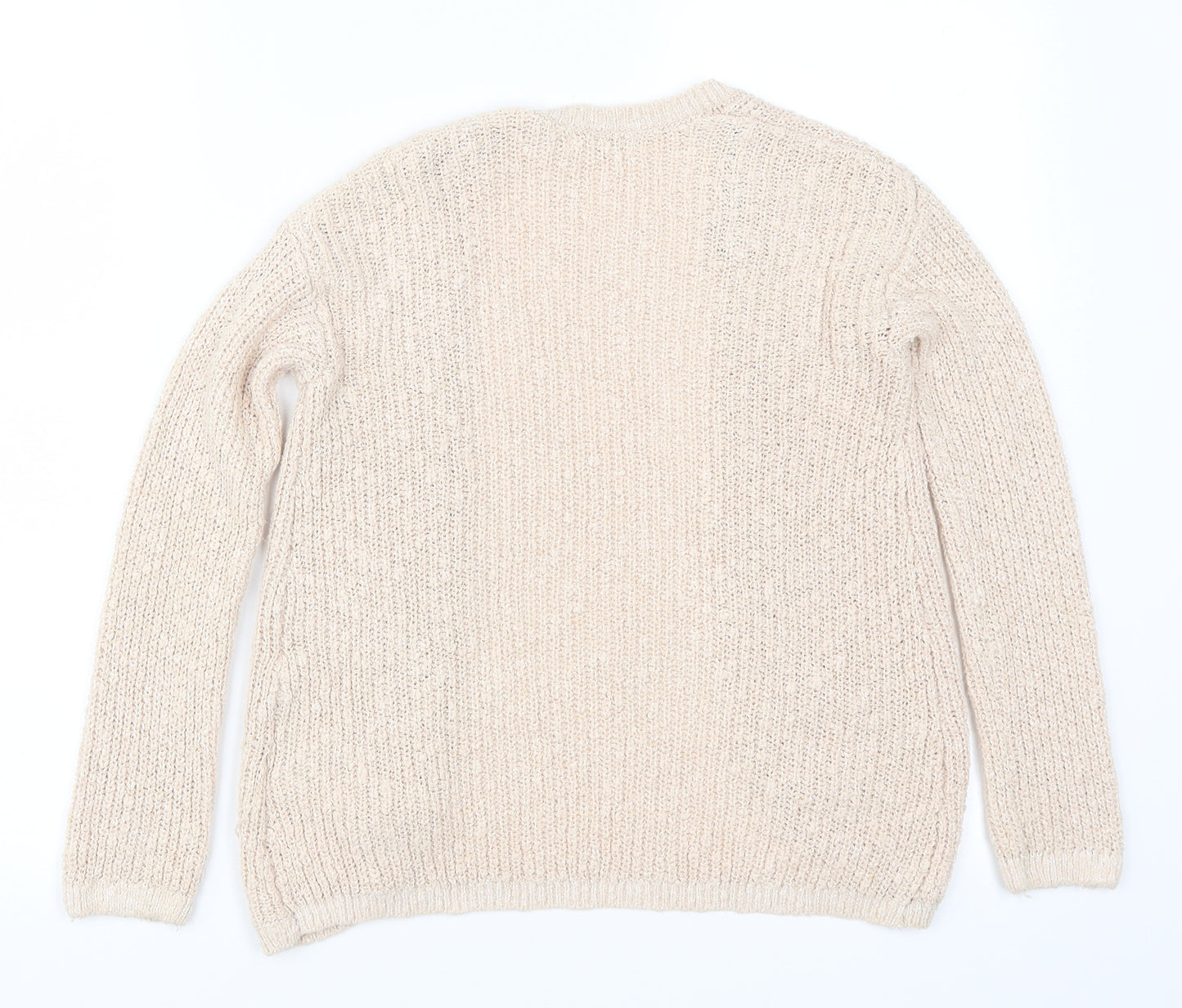 H&M Girls Pink  Knit Cardigan Jumper Size 9-10 Years