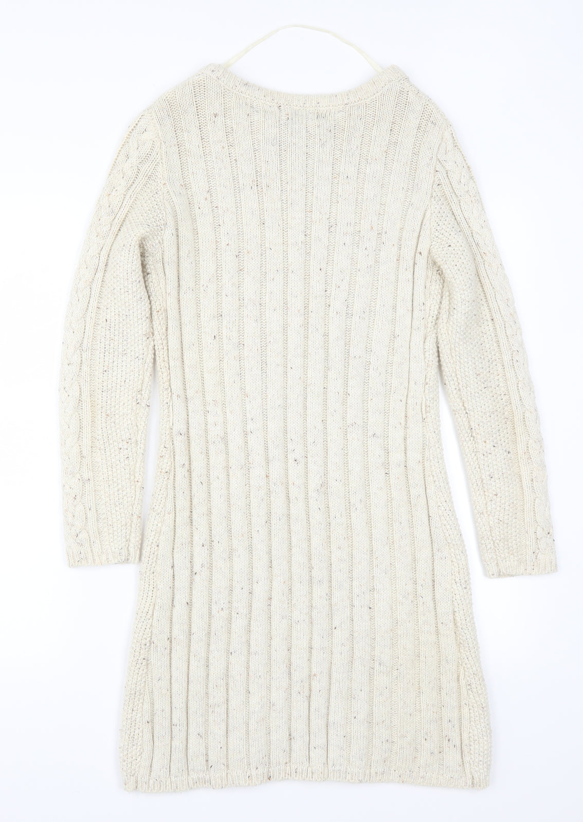 Atmosphere Womens Beige  Knit Jumper Dress  Size 8