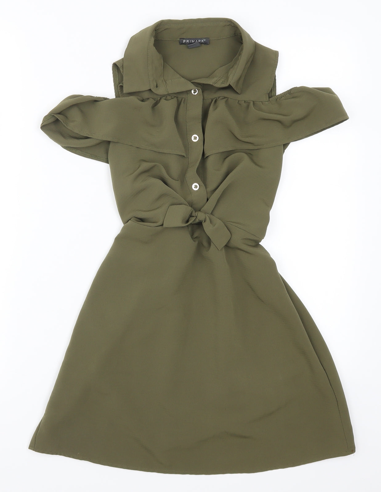 Primark Girls Green   A-Line  Size 10-11 Years