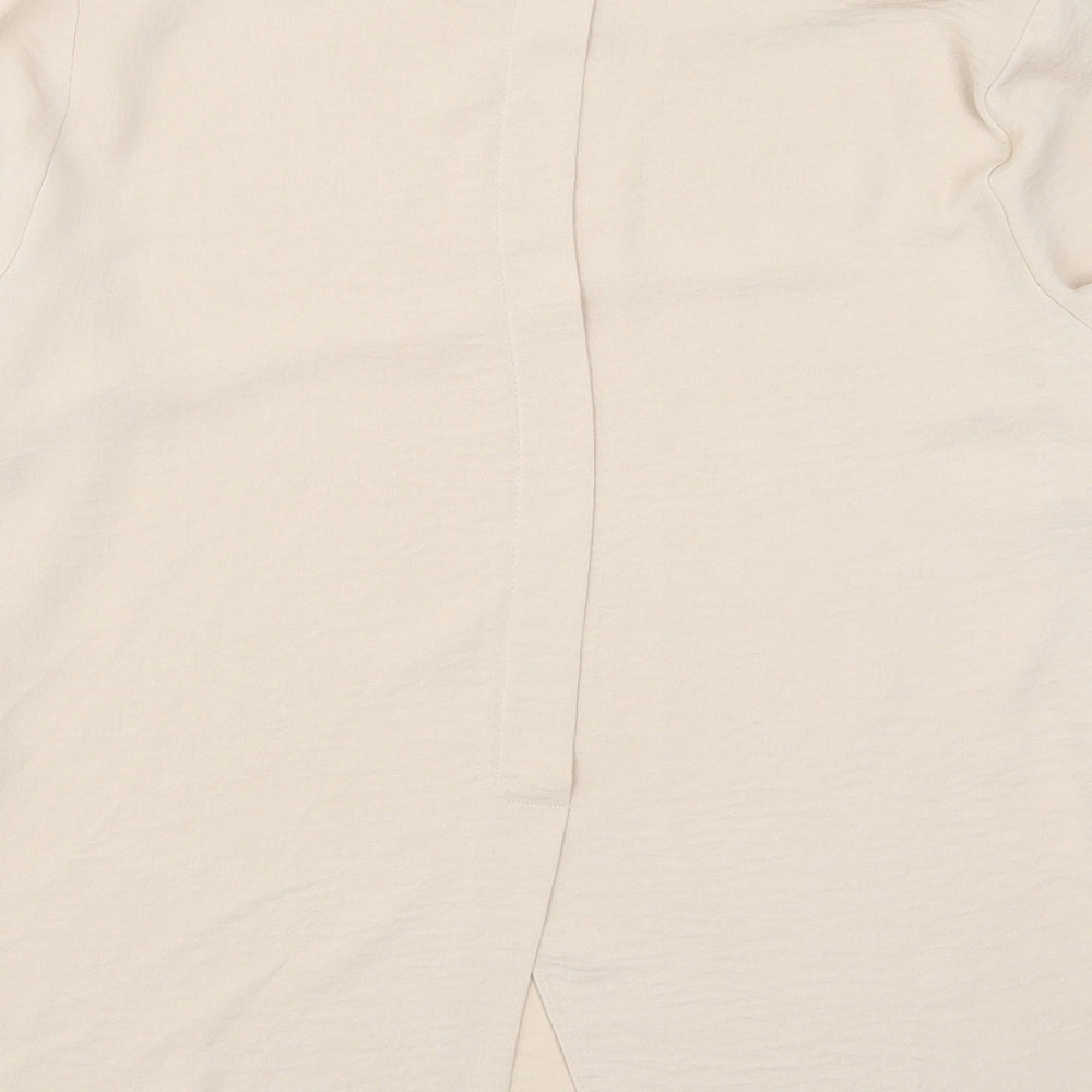 Primark Womens Beige   Basic Blouse Size 8