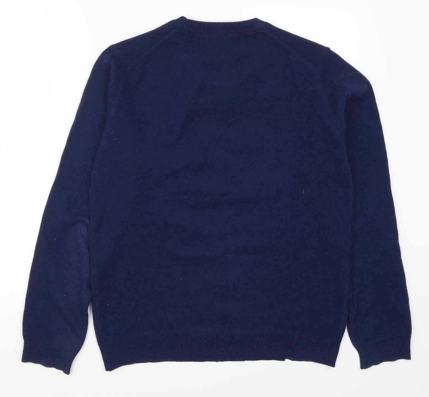 John Lewis Mens Blue  Knit Pullover Jumper Size M
