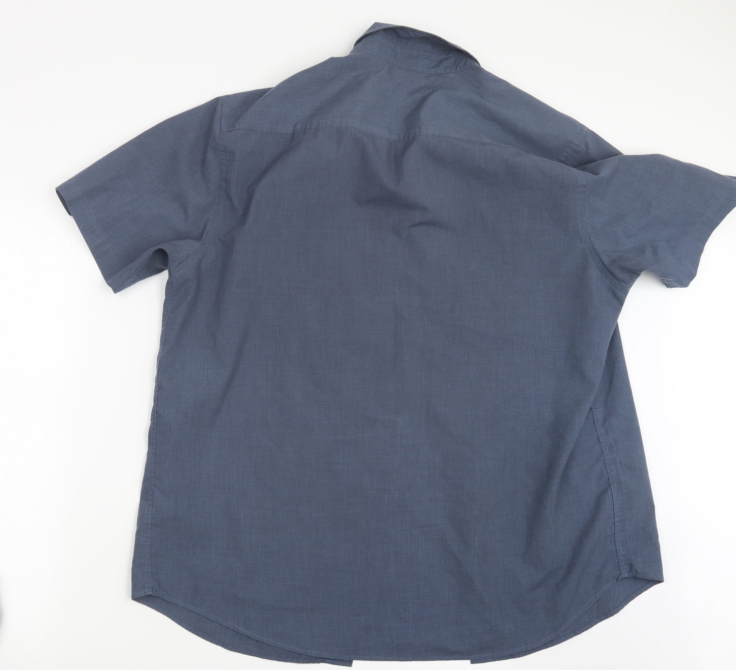 BHS Mens Blue    Button-Up Size L