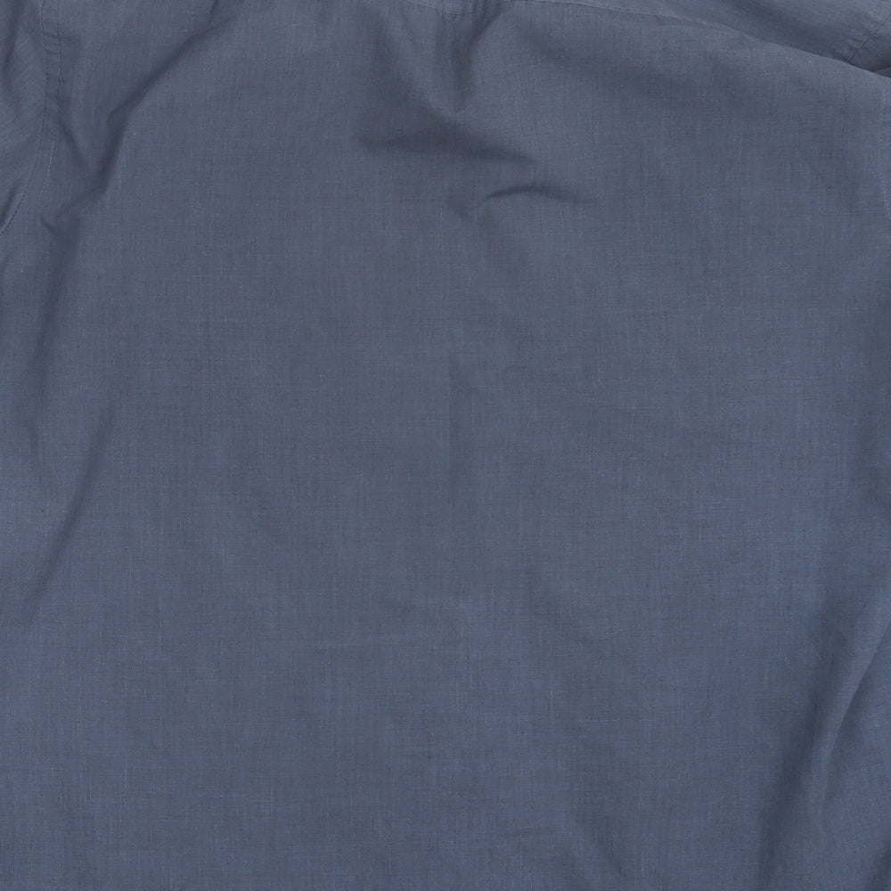 BHS Mens Blue    Button-Up Size L