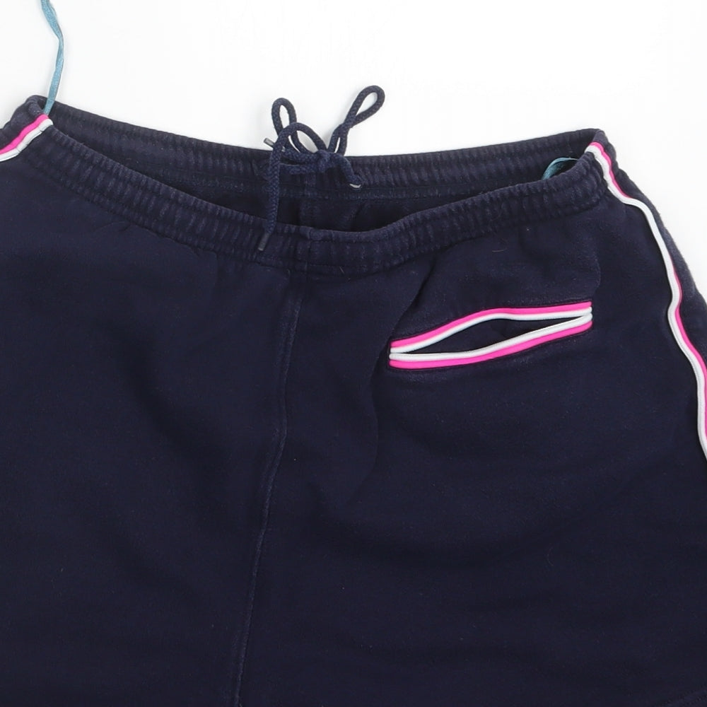 Definitions Womens Blue   Boyfriend Shorts Size 10