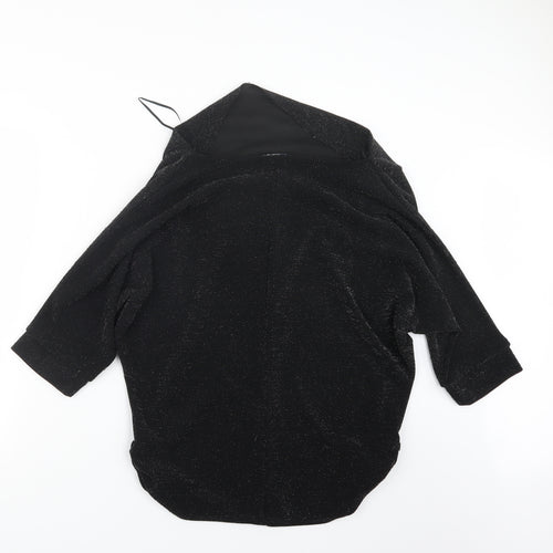 Quiz Womens Black   Basic T-Shirt Size 14