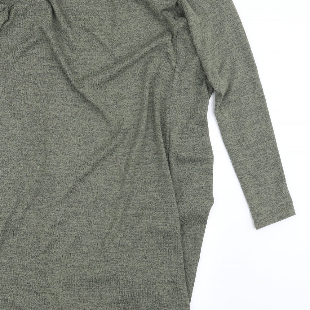 Boohoo Womens Green   Cardigan Jumper Size 10