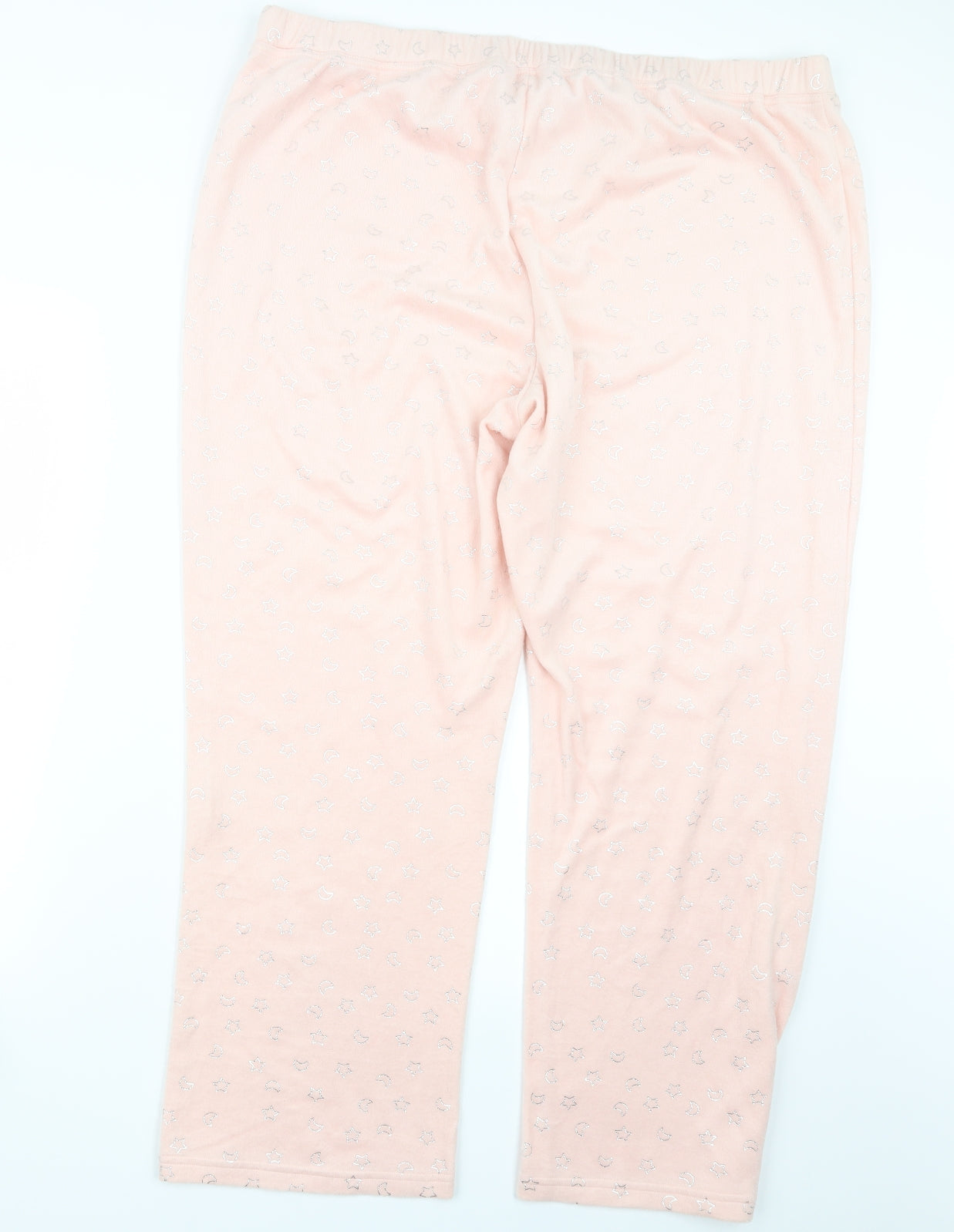 George Womens Pink Geometric  Capri Pyjama Pants Size 20