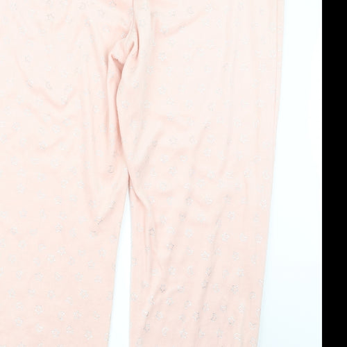 George Womens Pink Geometric  Capri Pyjama Pants Size 20