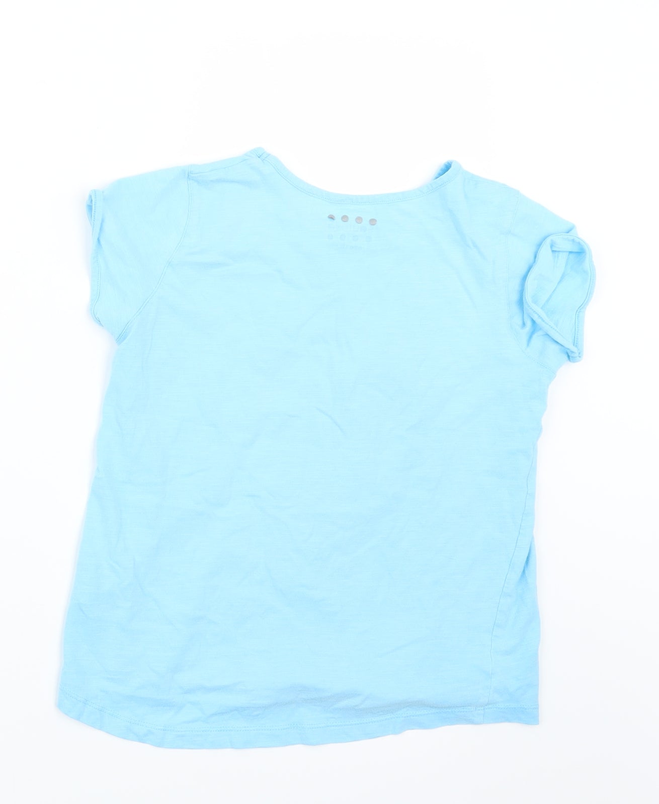 Matalan Girls Blue   Basic T-Shirt Size 10-11 Years