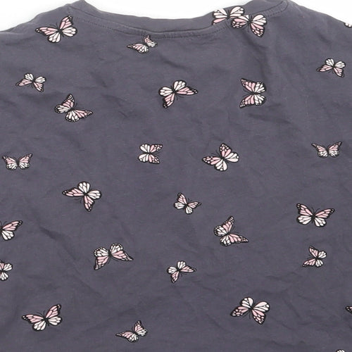 New Look Girls Purple   Basic T-Shirt Size 10-11 Years