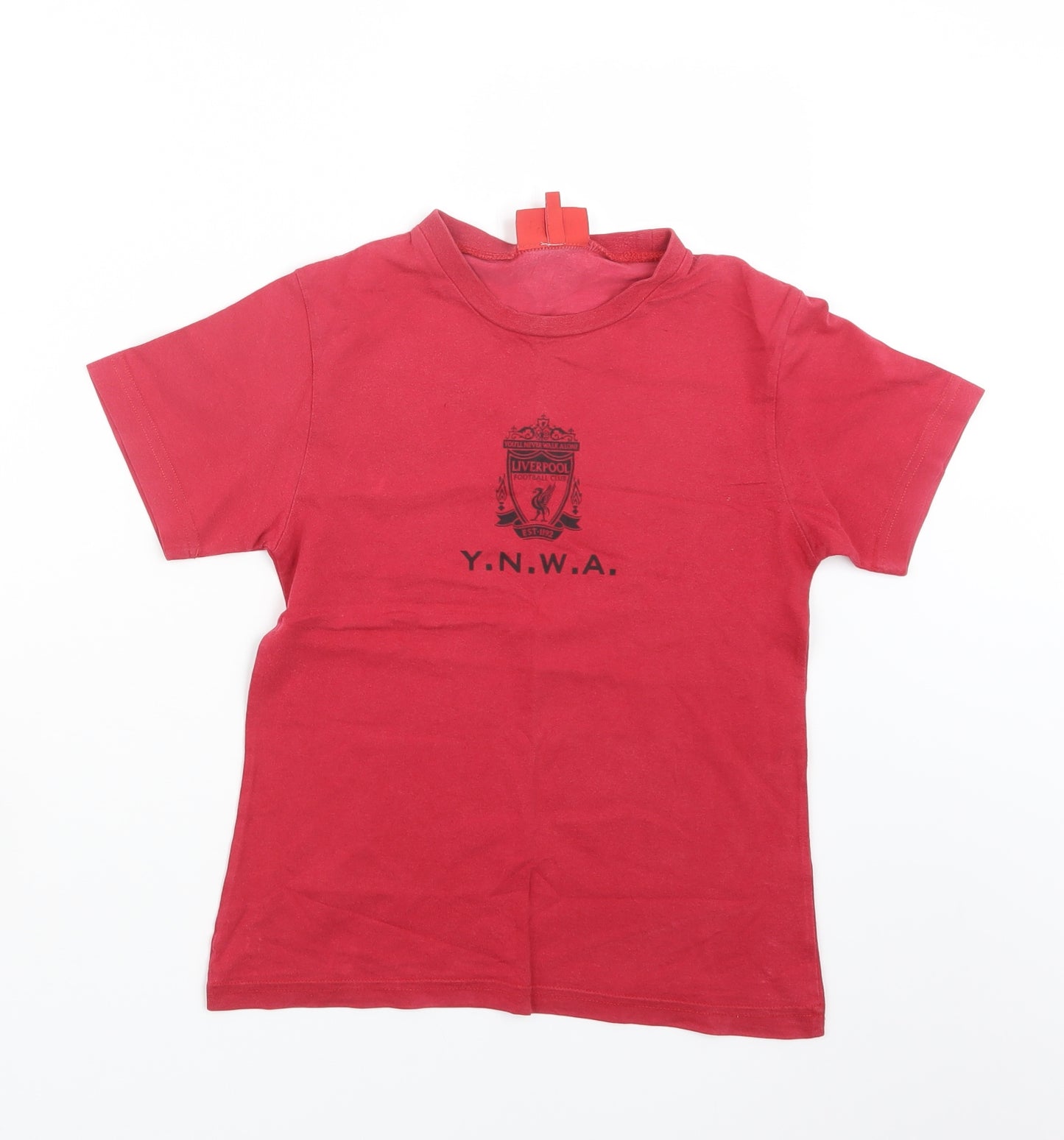 Liverpool FC Boys Red   Basic T-Shirt Size 7-8 Years  - Liverpool FC