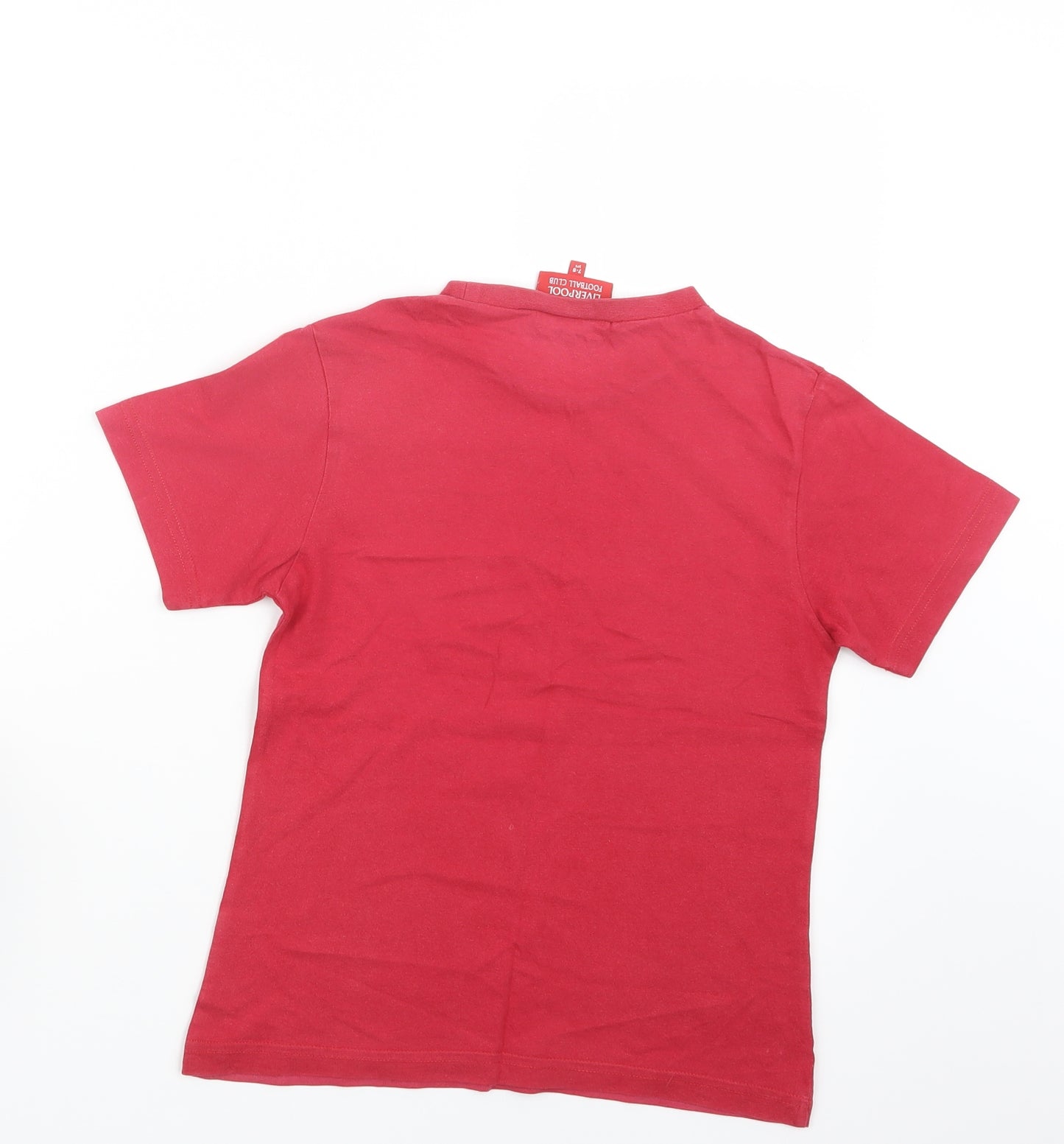 Liverpool FC Boys Red   Basic T-Shirt Size 7-8 Years  - Liverpool FC