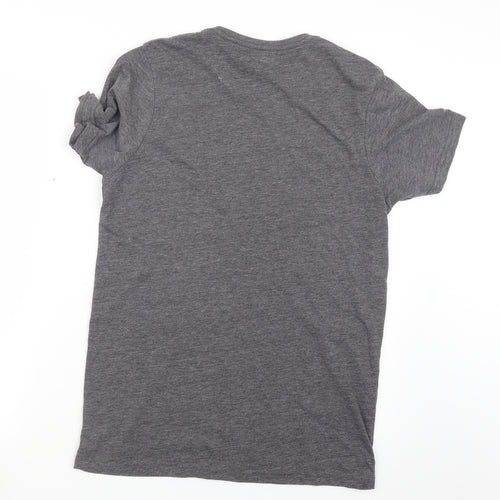 JHK Mens Grey    T-Shirt Size M