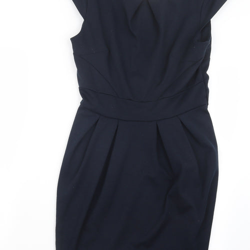 Dorothy Perkins Womens Blue   Shirt Dress  Size 12