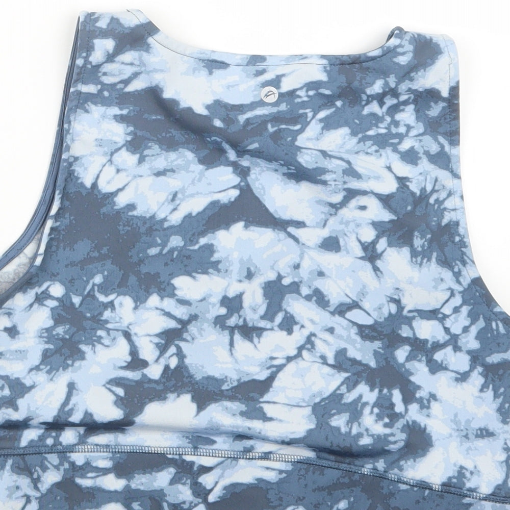 F&F Womens Blue   Cropped T-Shirt Size 18