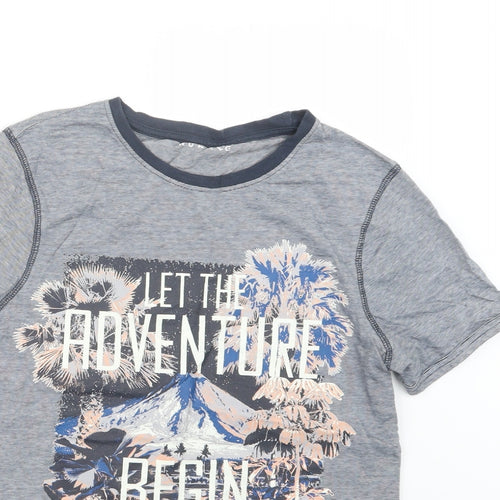 Nutmeg Girls Blue   Basic T-Shirt Size 13-14 Years