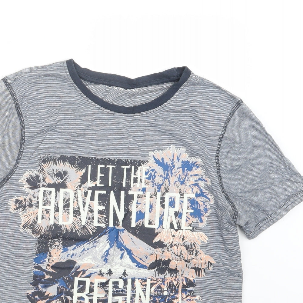 Nutmeg Girls Blue   Basic T-Shirt Size 13-14 Years