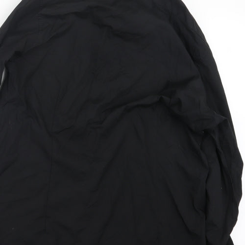 Debenhams Mens Black    Button-Up Size 17.5