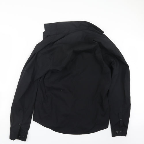 Primark Mens Black    Button-Up Size 16