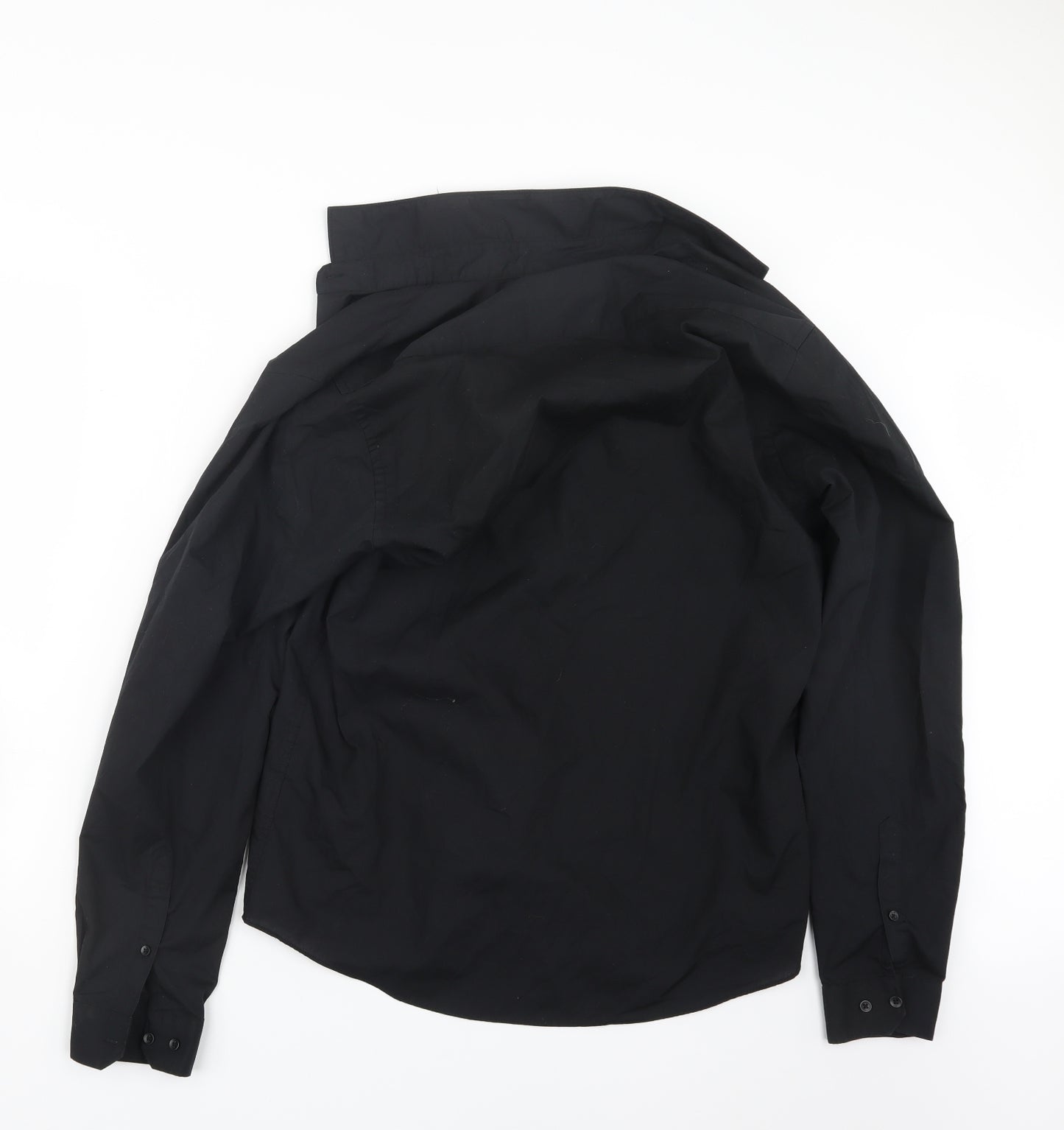 Primark Mens Black    Button-Up Size 16