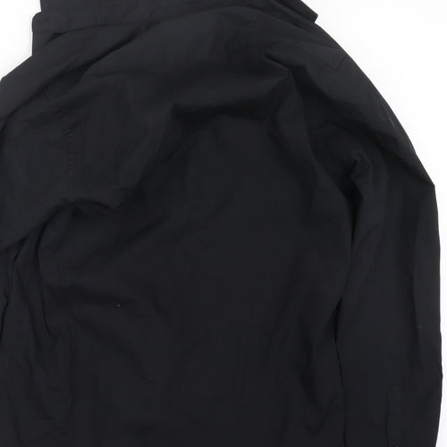 Primark Mens Black    Button-Up Size 16