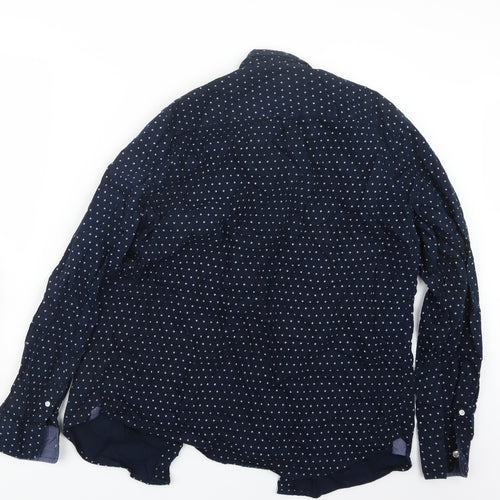 Primark Mens Blue    Button-Up Size L