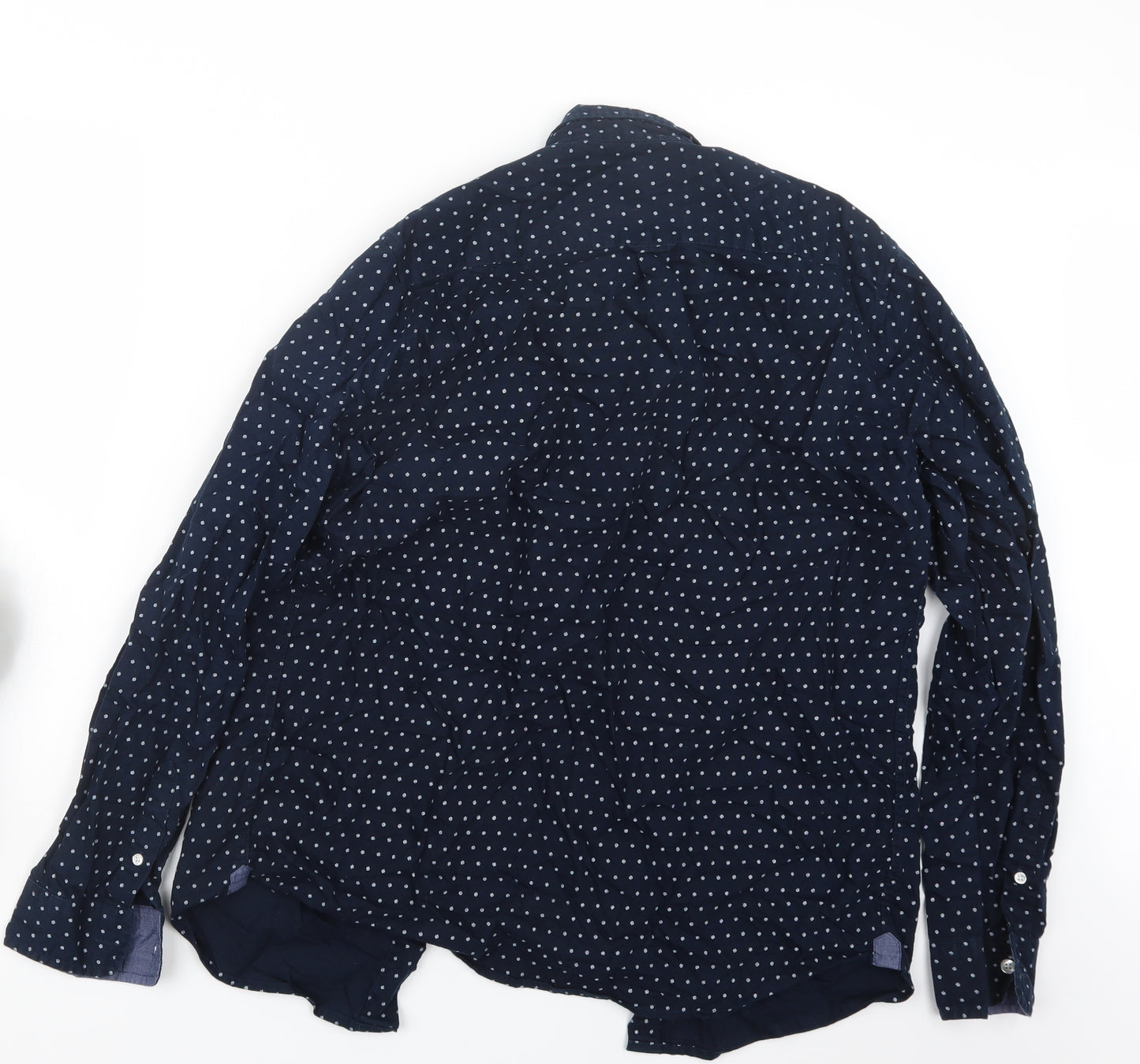 Primark Mens Blue    Button-Up Size L