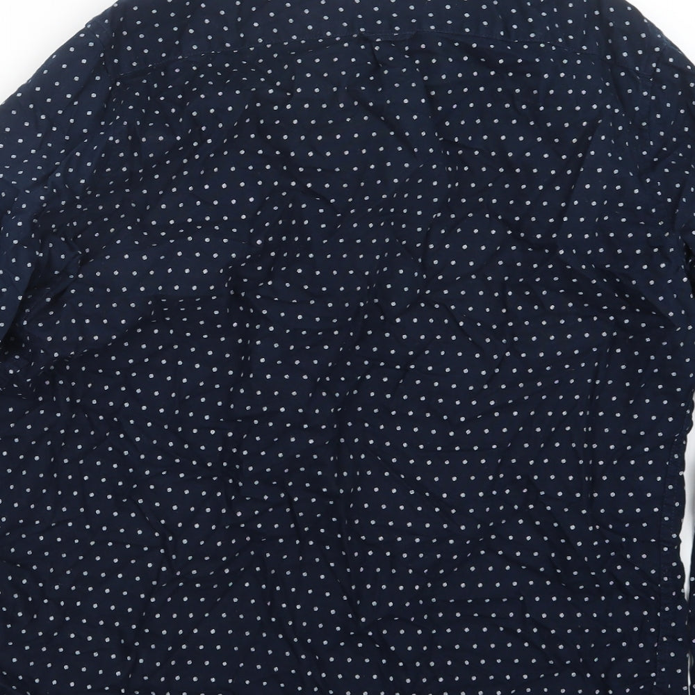 Primark Mens Blue    Button-Up Size L