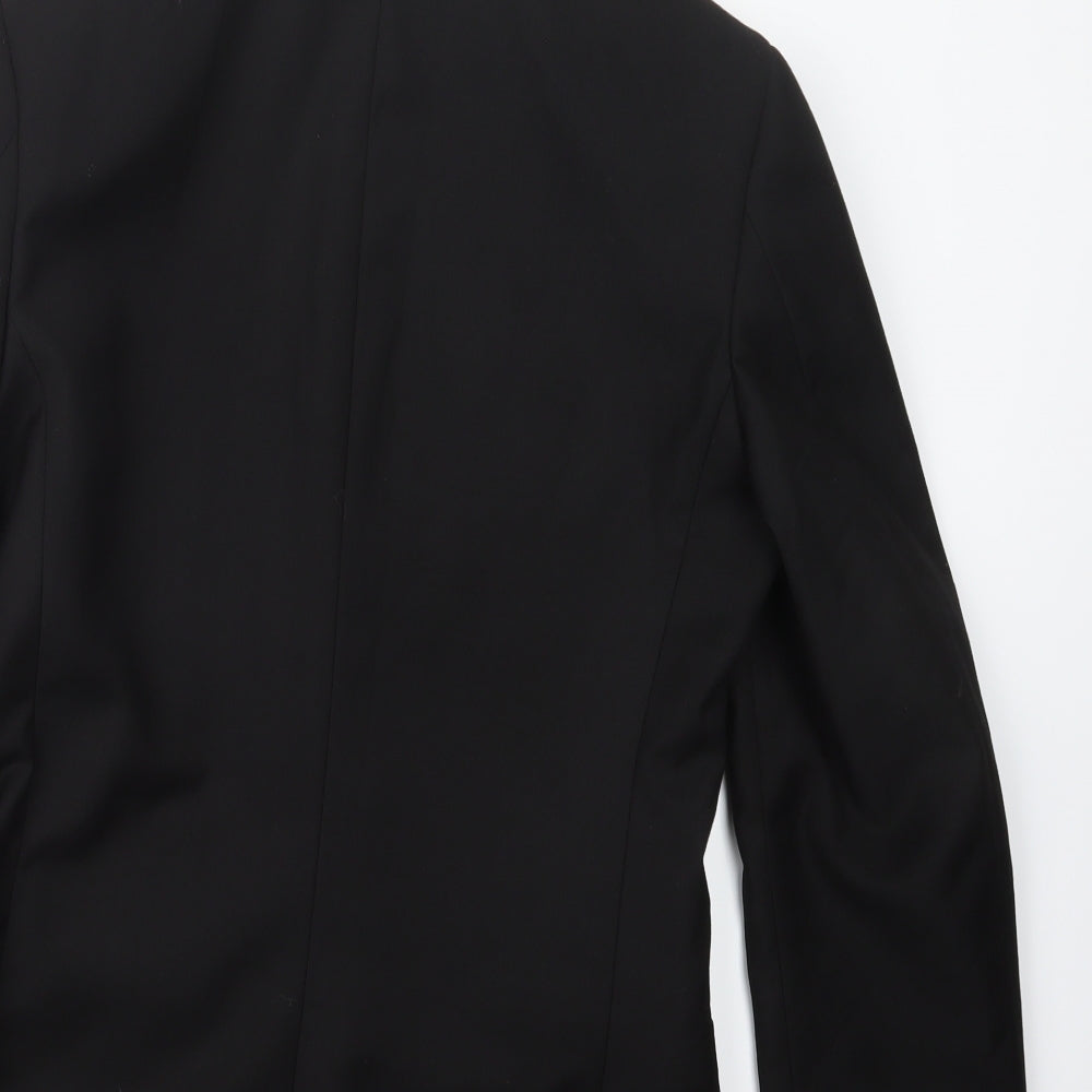 River Island Mens Black   Jacket Suit Jacket Size 34