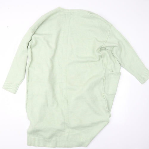 m lounge Womens Green  Knit Cardigan Jumper Size M
