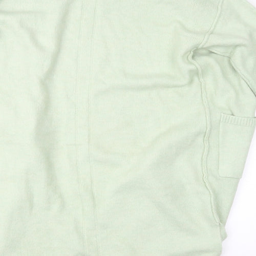 m lounge Womens Green  Knit Cardigan Jumper Size M