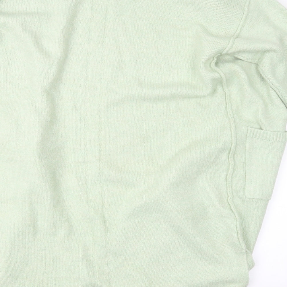 m lounge Womens Green  Knit Cardigan Jumper Size M