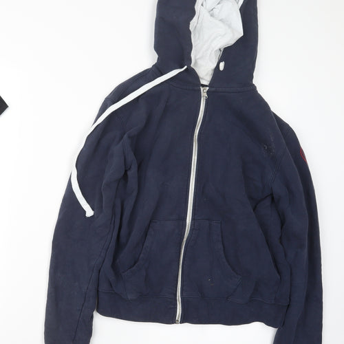lovethislife Womens Blue   Full Zip Hoodie Size S