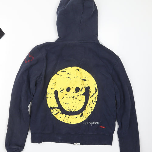 lovethislife Womens Blue   Full Zip Hoodie Size S
