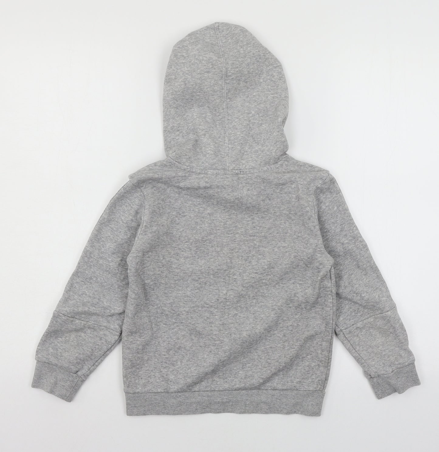 Nike Boys Grey  Jersey Pullover Hoodie Size 6-7 Years