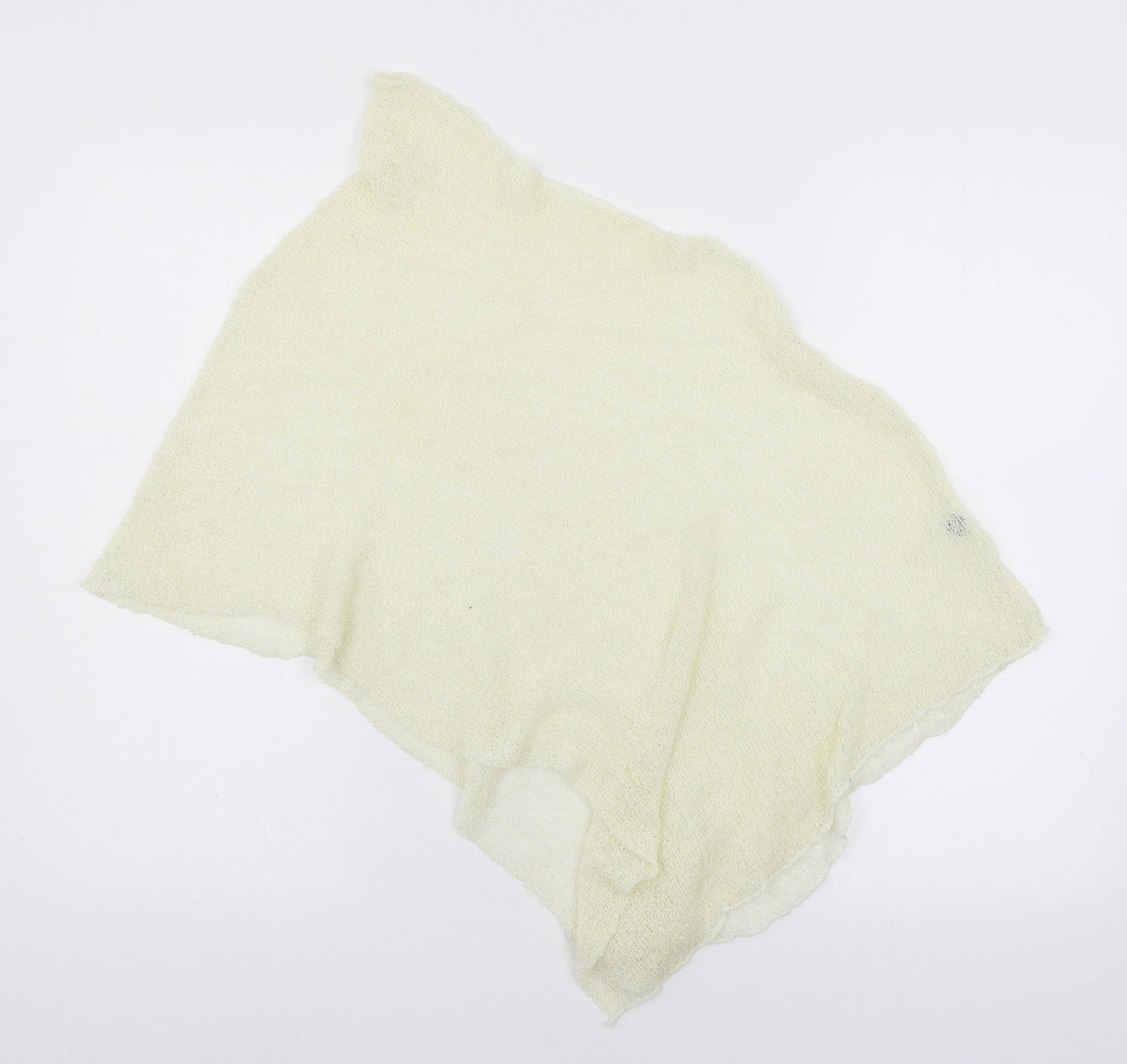 Preworn Womens Ivory  Knit Pullover Jumper One Size