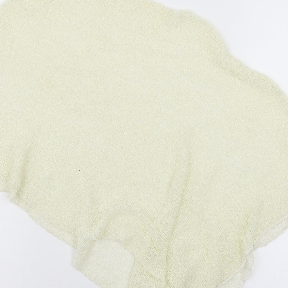 Preworn Womens Ivory  Knit Pullover Jumper One Size