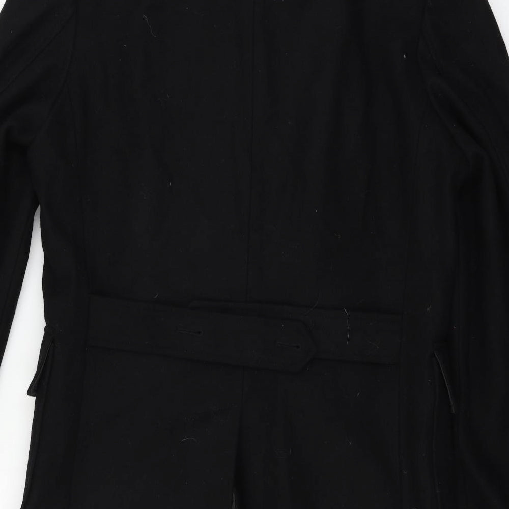 Burton Mens Black   Pea Coat Coat Size S