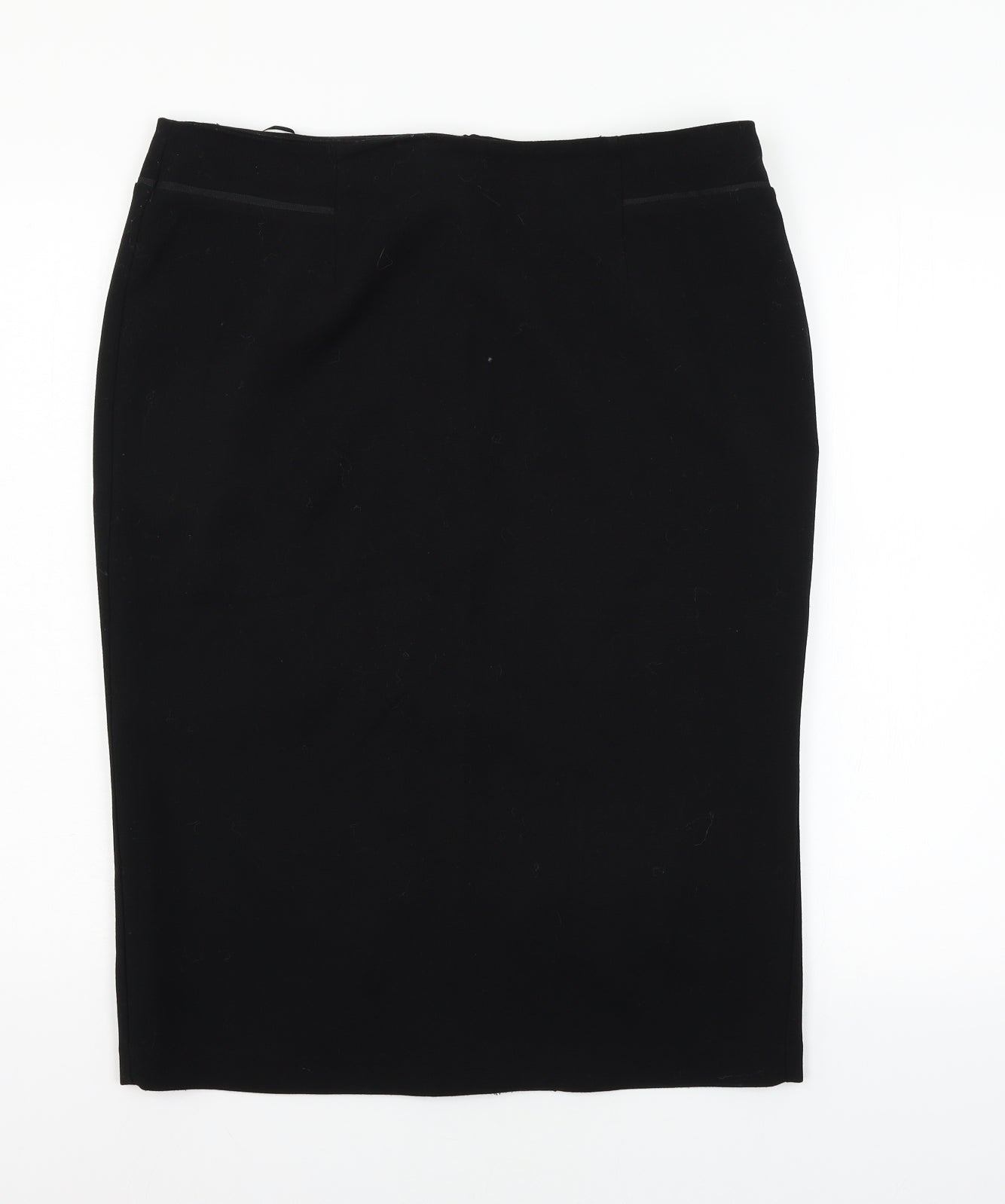 Marks and Spencer Womens Black   Straight & Pencil Skirt Size 14