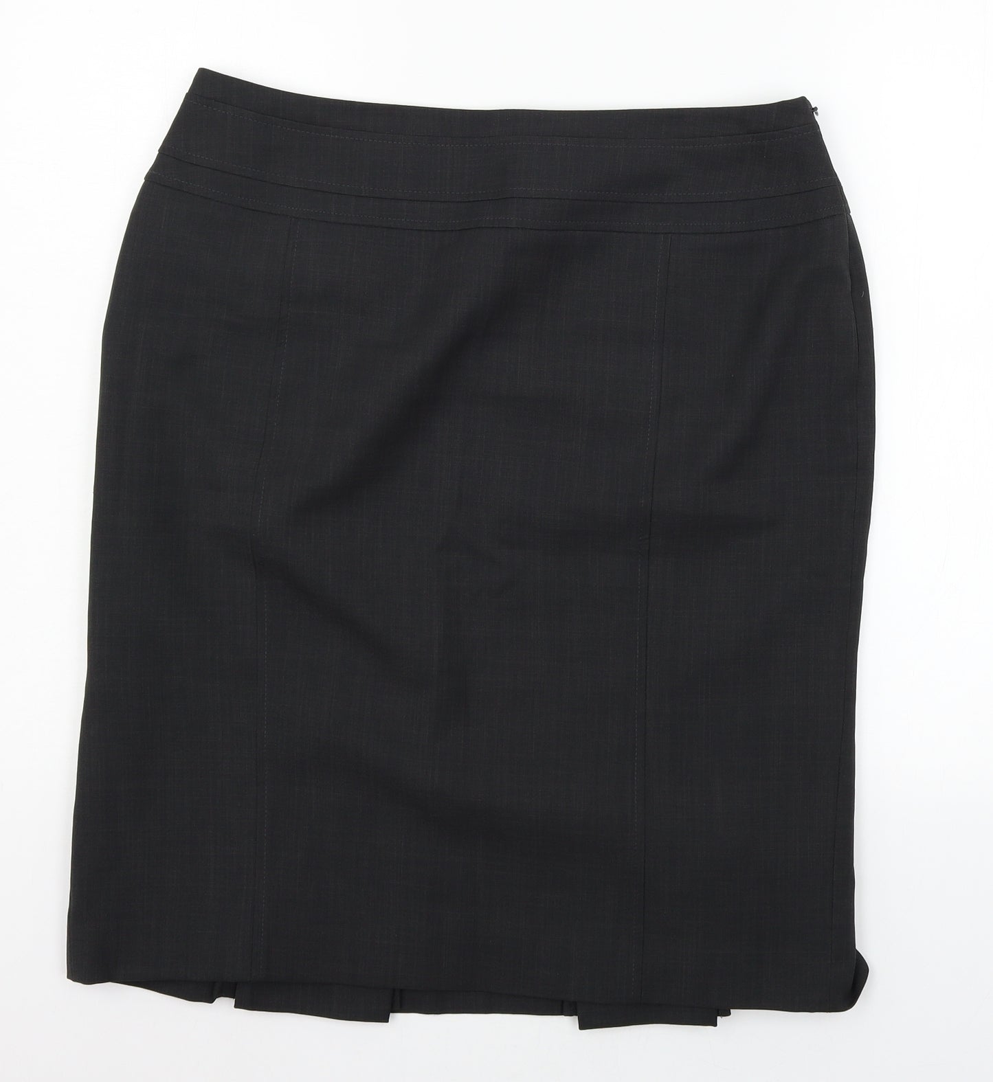 Debenhams Womens Grey   Straight & Pencil Skirt Size 14
