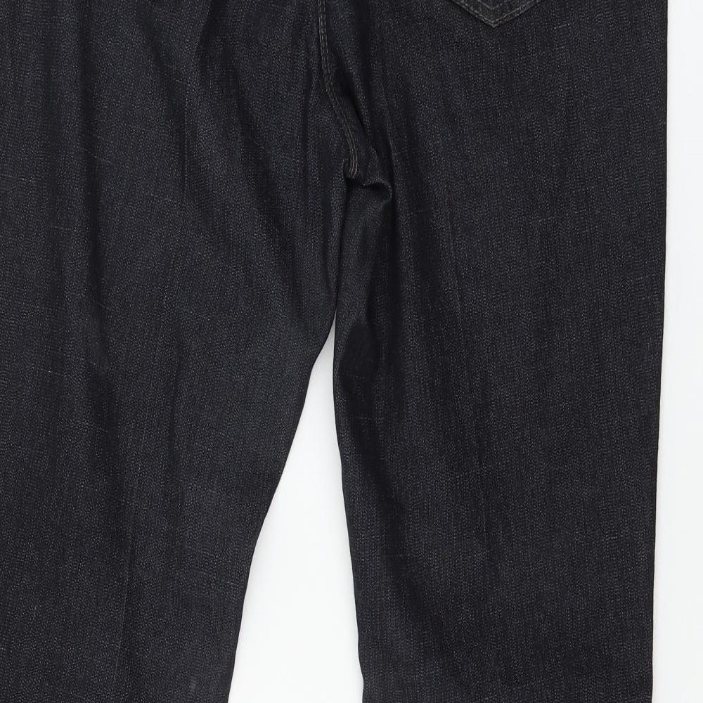 Bonmarché Womens Blue  Denim Bootcut Jeans Size 12 L29 in