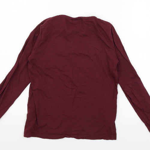 Harry Potterq Girls Red Geometric Jersey Top Pyjama Top Size 10-11 Years  - Trouble usually finds me
