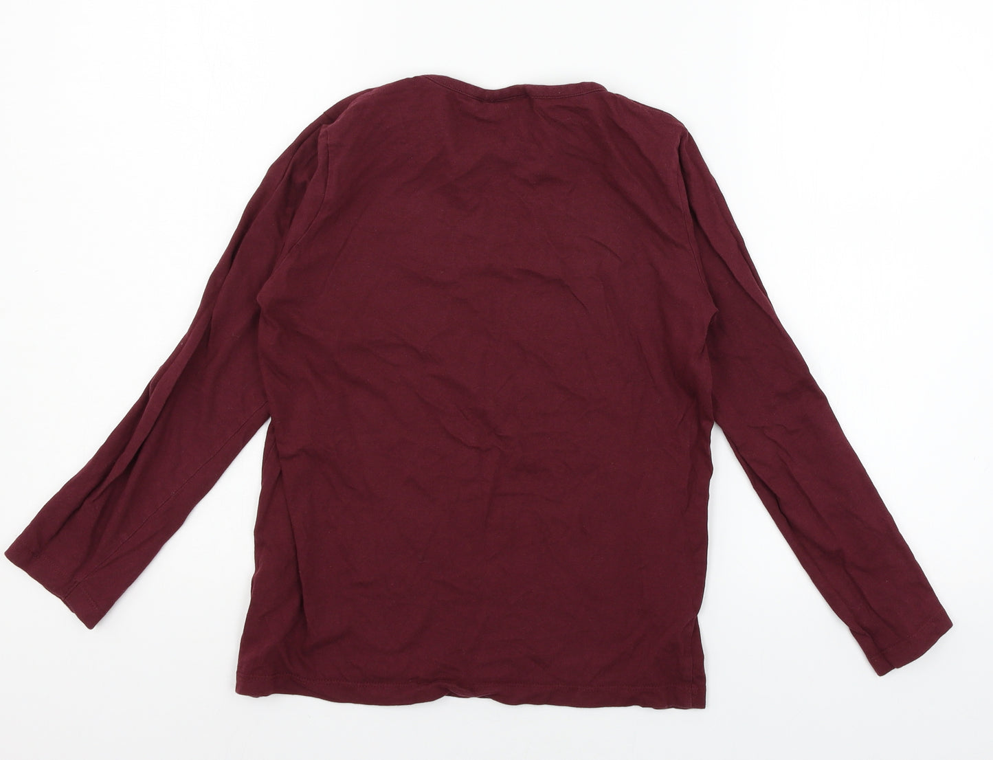 Harry Potterq Girls Red Geometric Jersey Top Pyjama Top Size 10-11 Years  - Trouble usually finds me