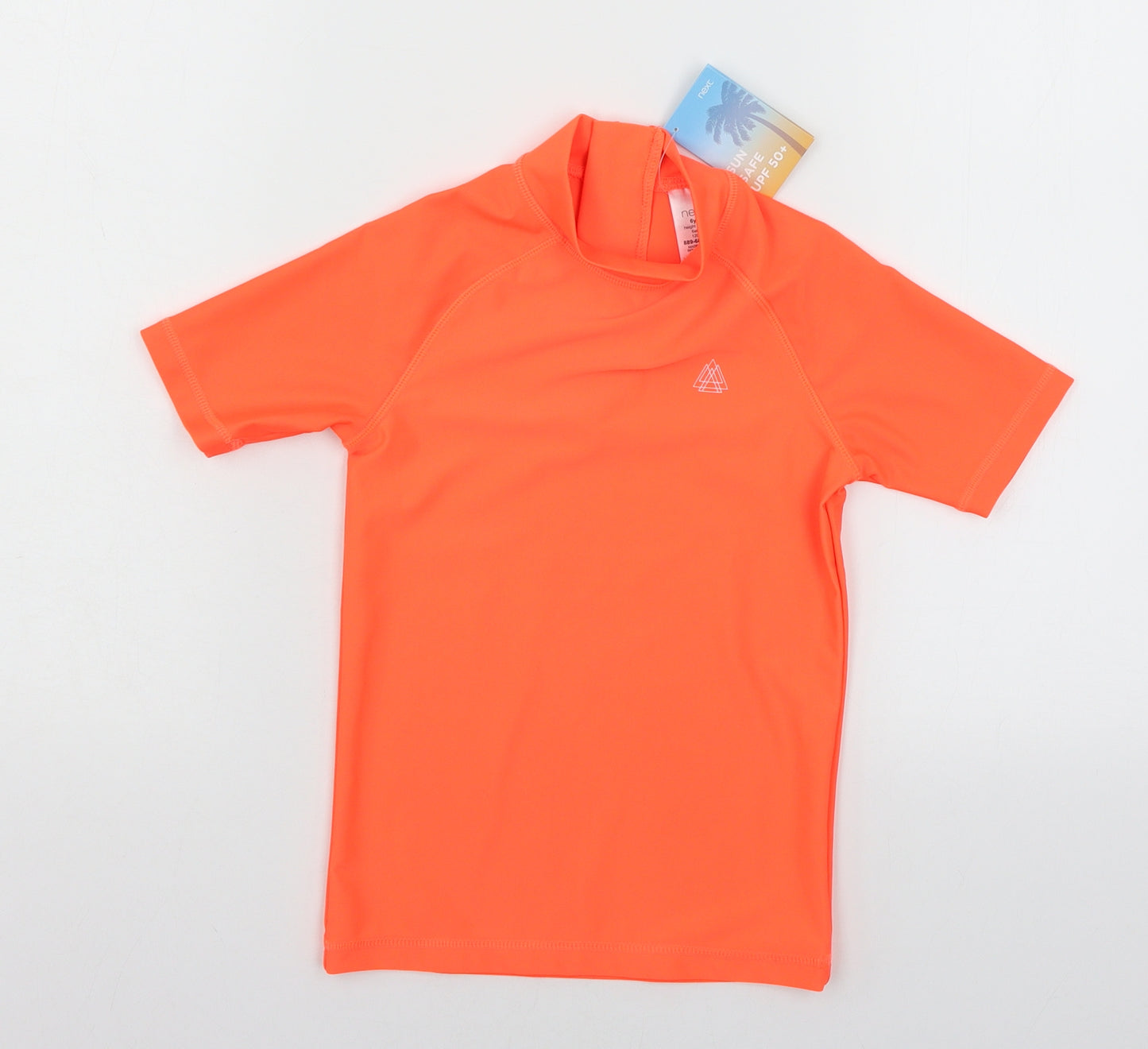 NEXT Boys Orange   Basic T-Shirt Size 6 Years