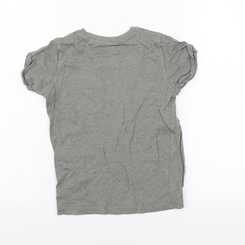 NEXT Boys Grey  Jersey Basic T-Shirt Size 6 Years