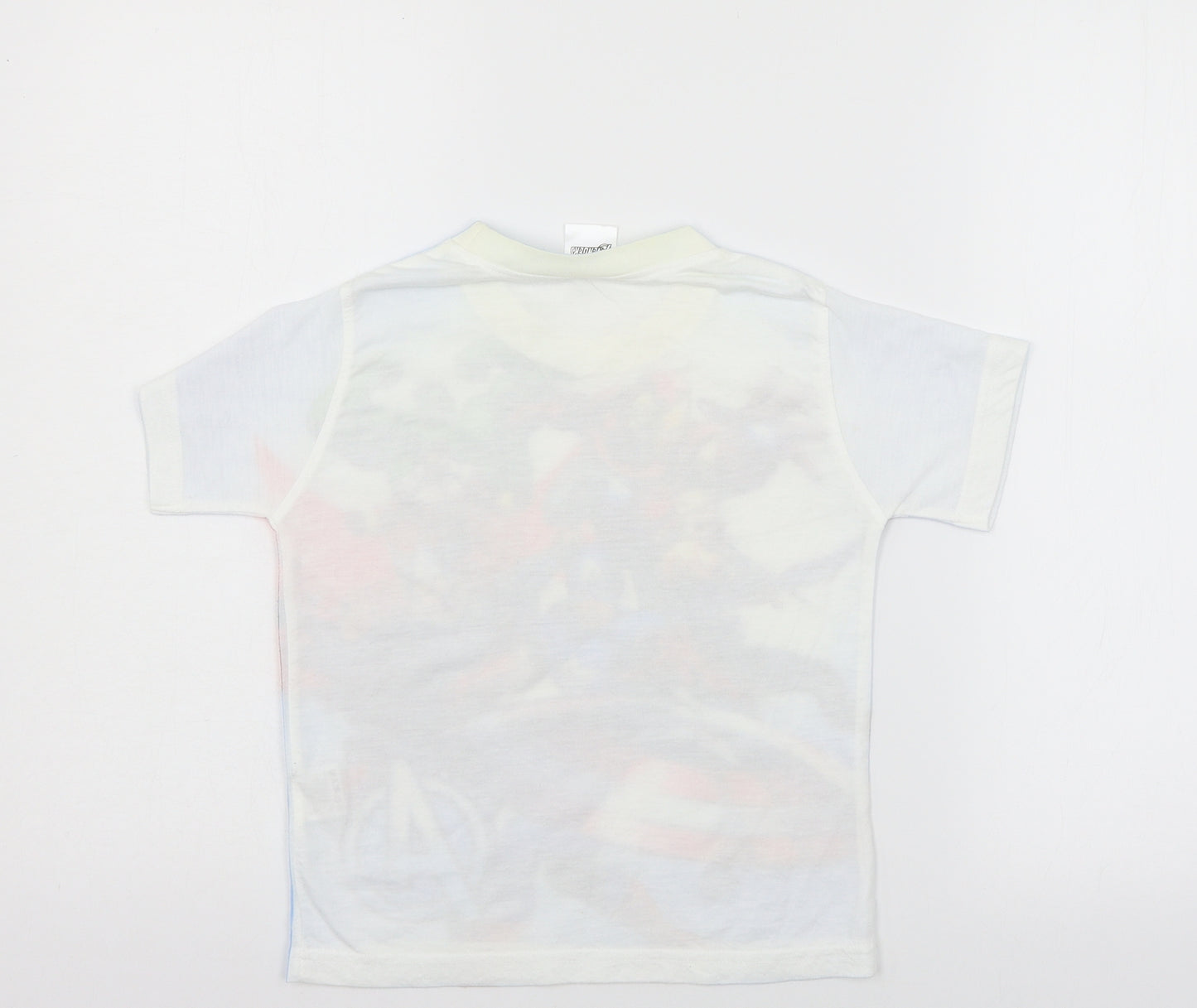 Avengers Boys White  Jersey Basic T-Shirt Size 5-6 Years  - Avengers