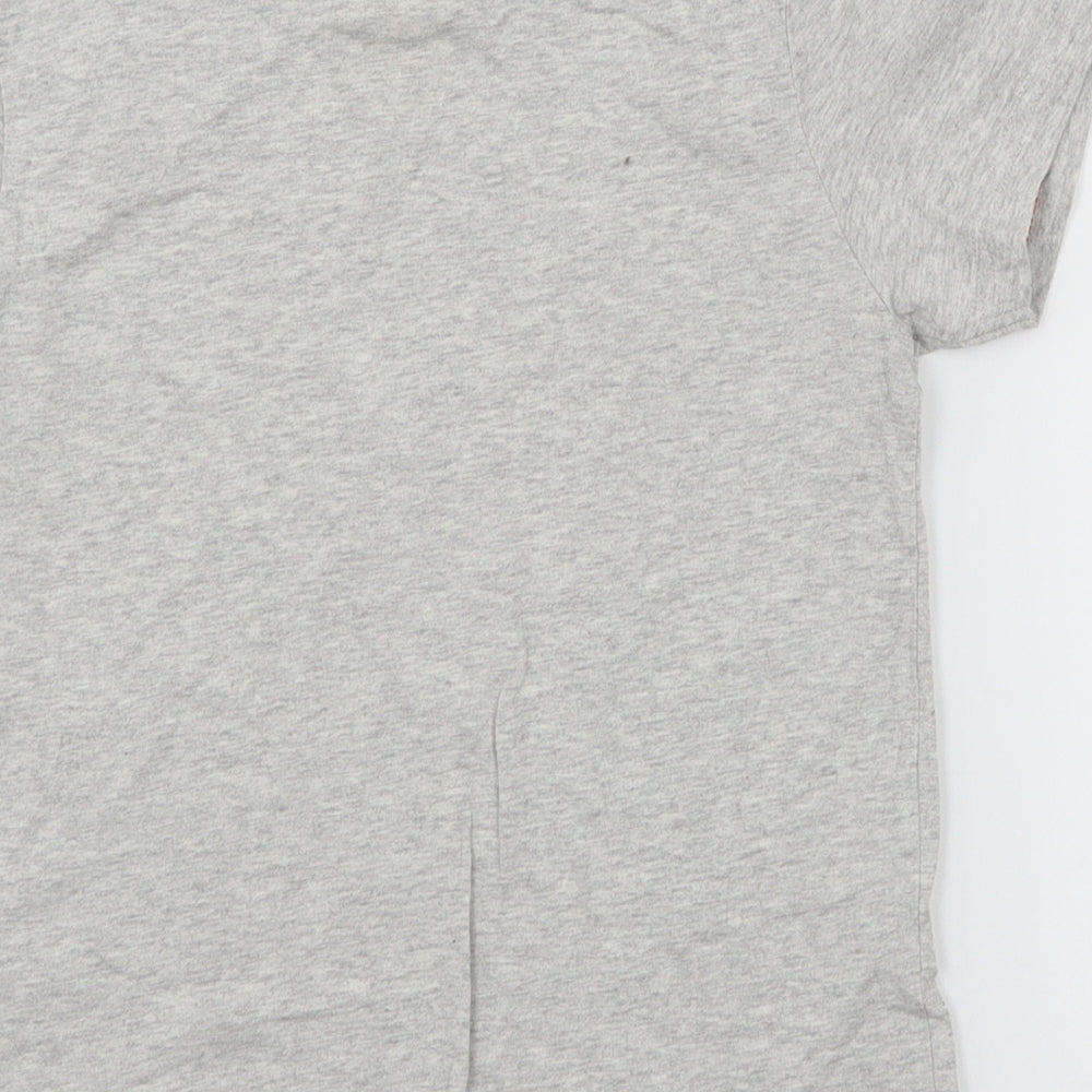 F&F Boys Grey  Jersey Basic T-Shirt Size 6-7 Years  - Animals