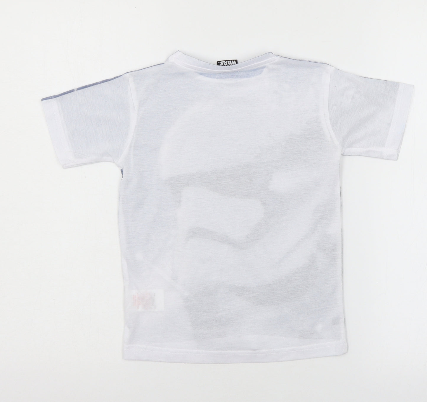 Urban 65 Outlaws Boys Blue Geometric Jersey Basic T-Shirt Size 5-6 Years