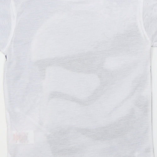 Urban 65 Outlaws Boys Blue Geometric Jersey Basic T-Shirt Size 5-6 Years
